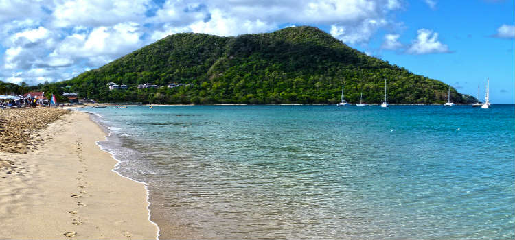 Plage du Réduit Santa Lucia