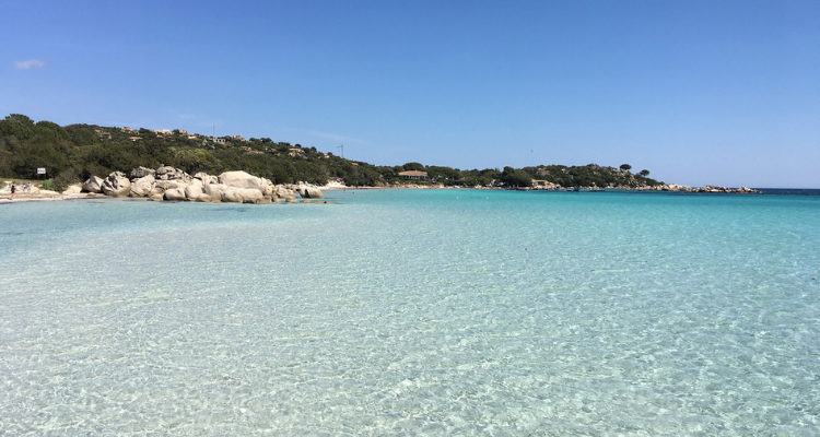 Plage de Santa Giulia, Corse