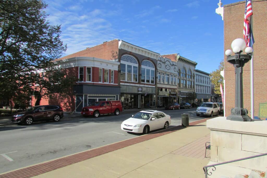Rue principale de Shelbyvle