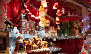mercado navideño francés