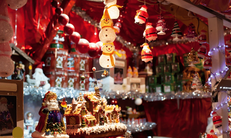 mercado navideño francés