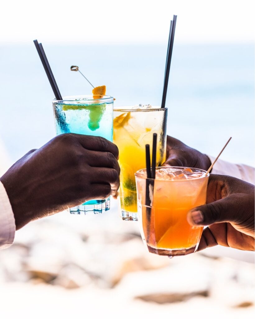 Boissons au Grand Café - Tourisme au Cap La fête