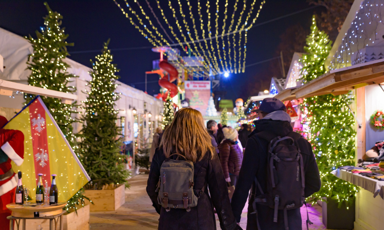Marché de Noël au jardin des Tuileries