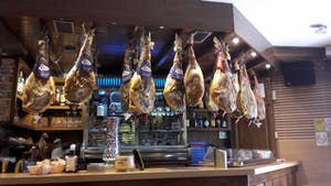 Presunto de jamón curado portugués
