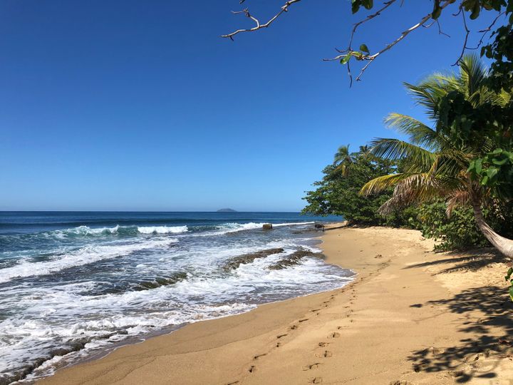 Une plage locale à Rincón