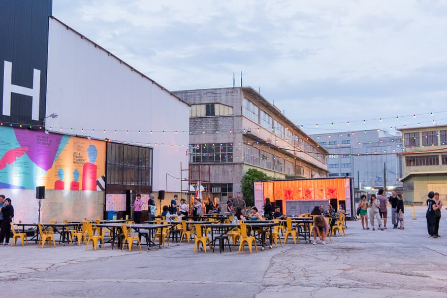 Pirée 260, l'un des lieux du festival d'Épidaure à Athènes.