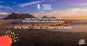 Cape Town est la ville numéro 1 de Travel + Leisure au Moyen-Orient et en Afrique